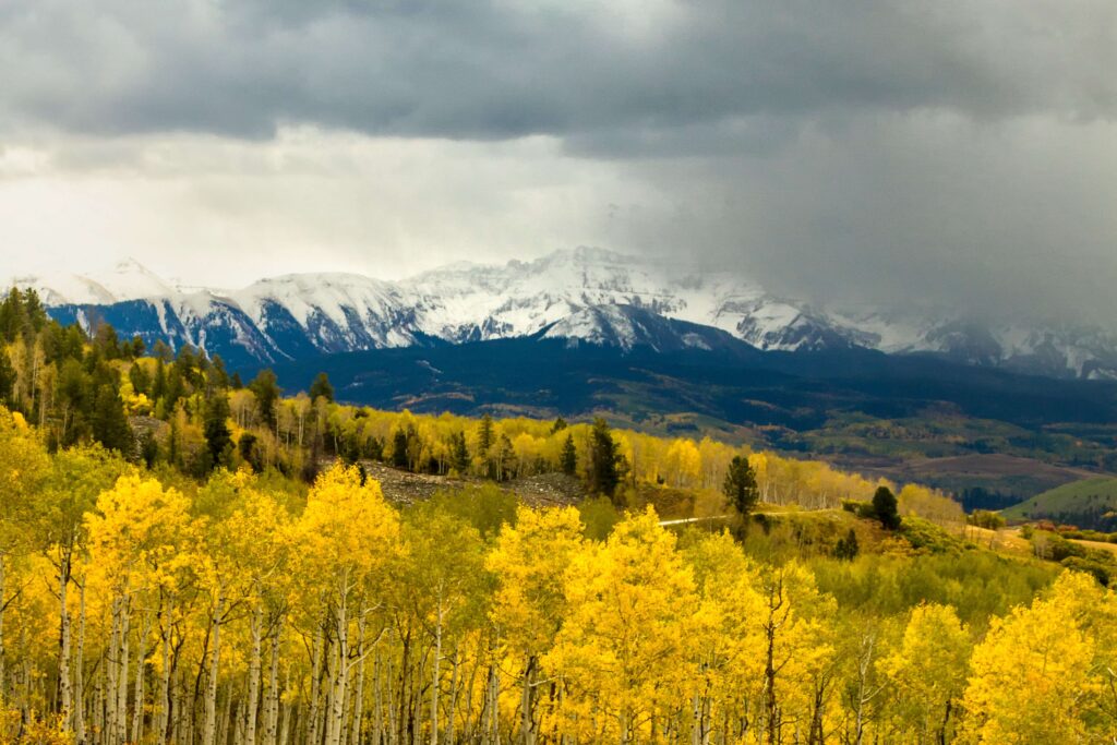 Telluride in Fall.